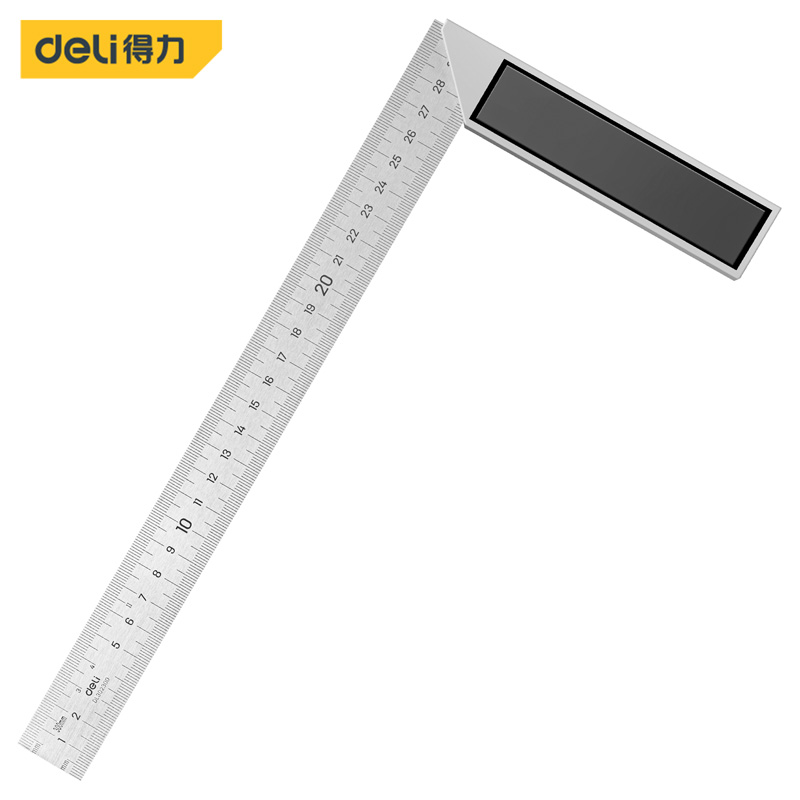 Deli得力工具 鋁角尺 12"(300mm) EDL302300
