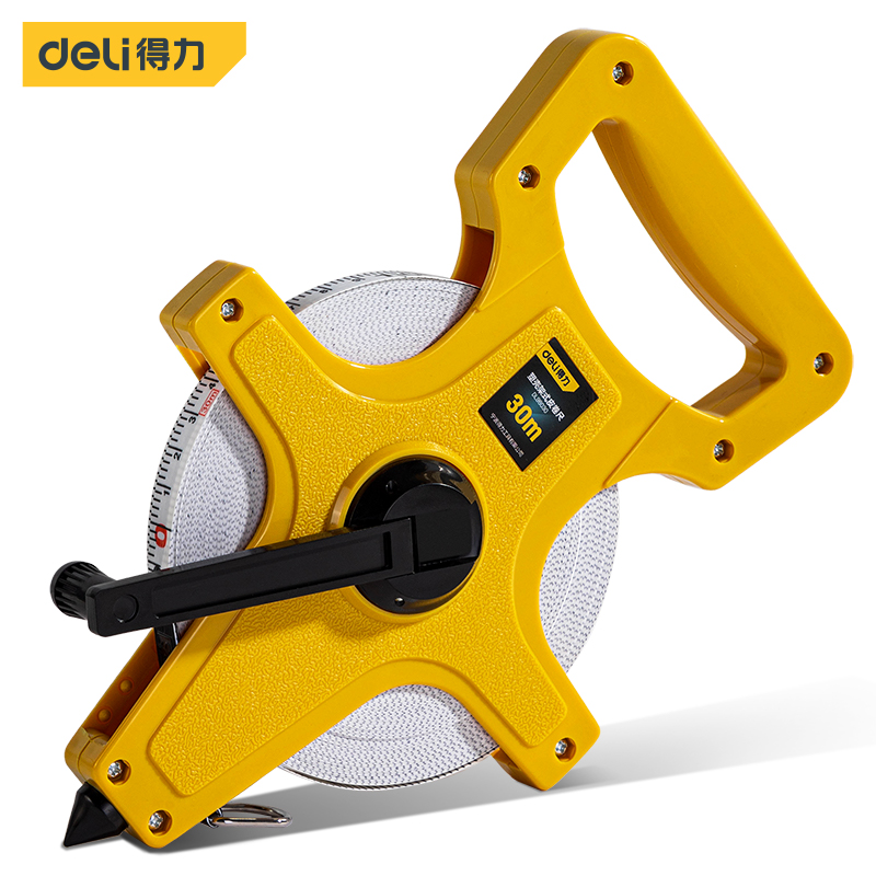 Deli得力工具 尼龍拉尺 30mx12.5mm DL98030