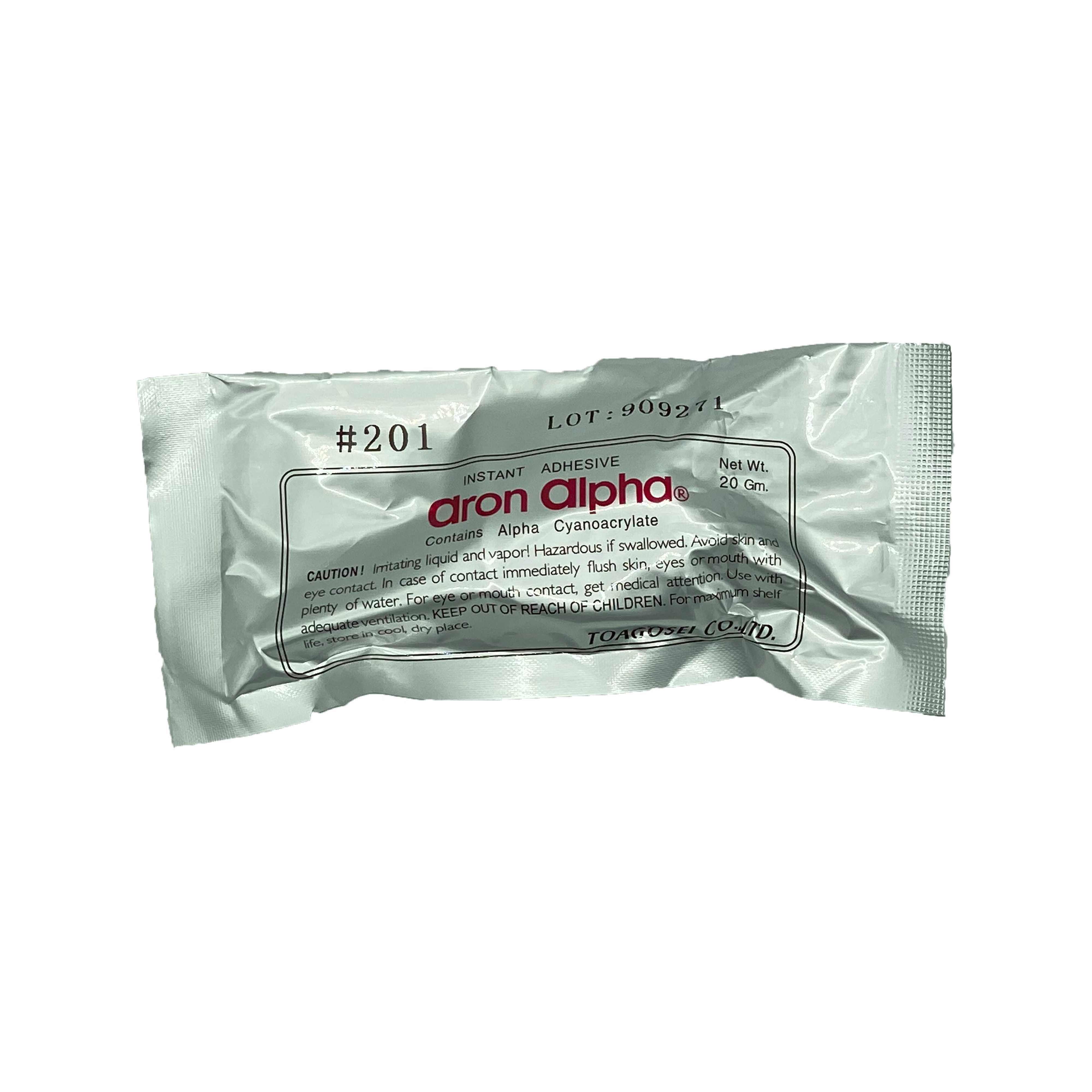 Aron Alpha|超能膠 201FP (錫紙) 20g
