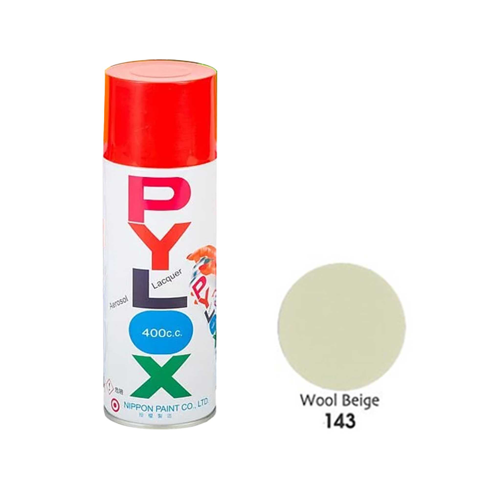 PYLOX|派樂士 噴漆 #143 羊毛米