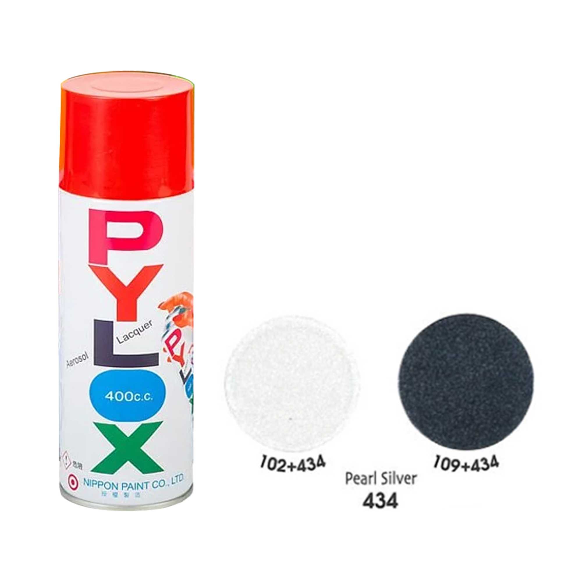 PYLOX|派樂士 噴漆 #434 珍珠銀