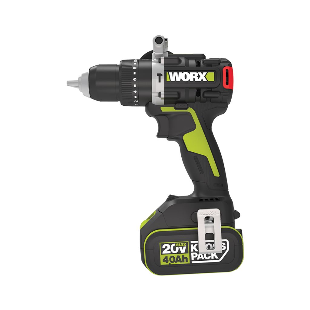 WORX|威克士 20V無刷衝擊電鑽(淨機) 13mm WU373.91