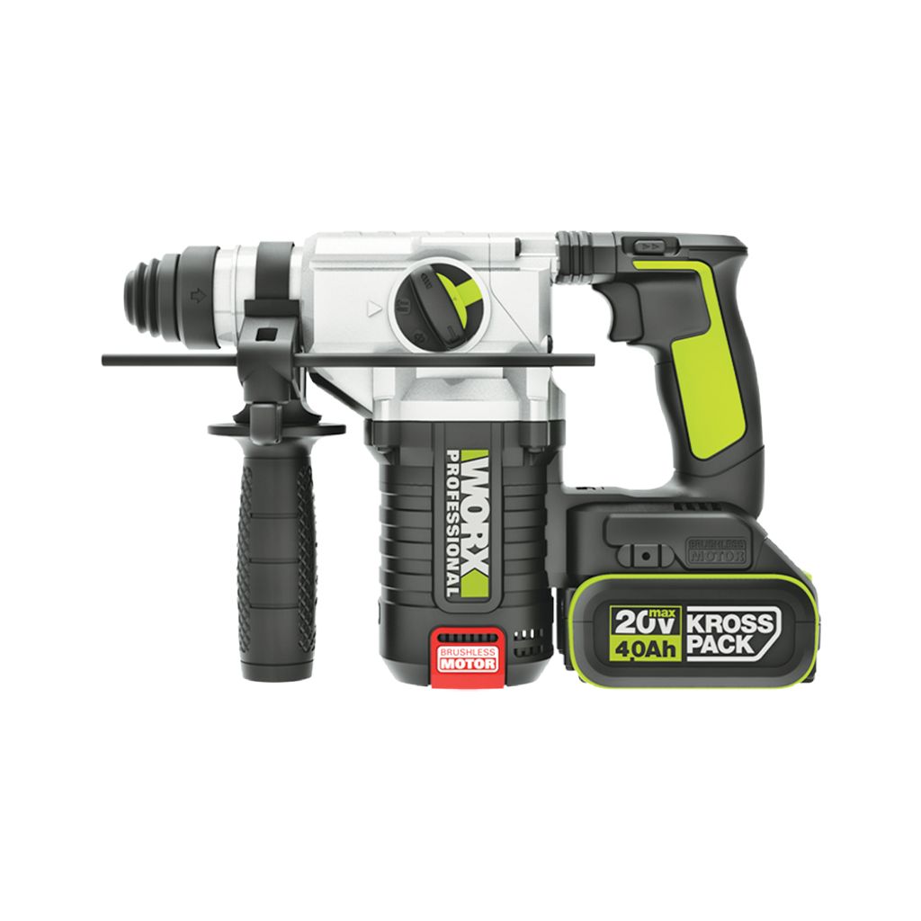 WORX|威克士 20V鋰電無碳刷電錘(淨機) WU388.9
