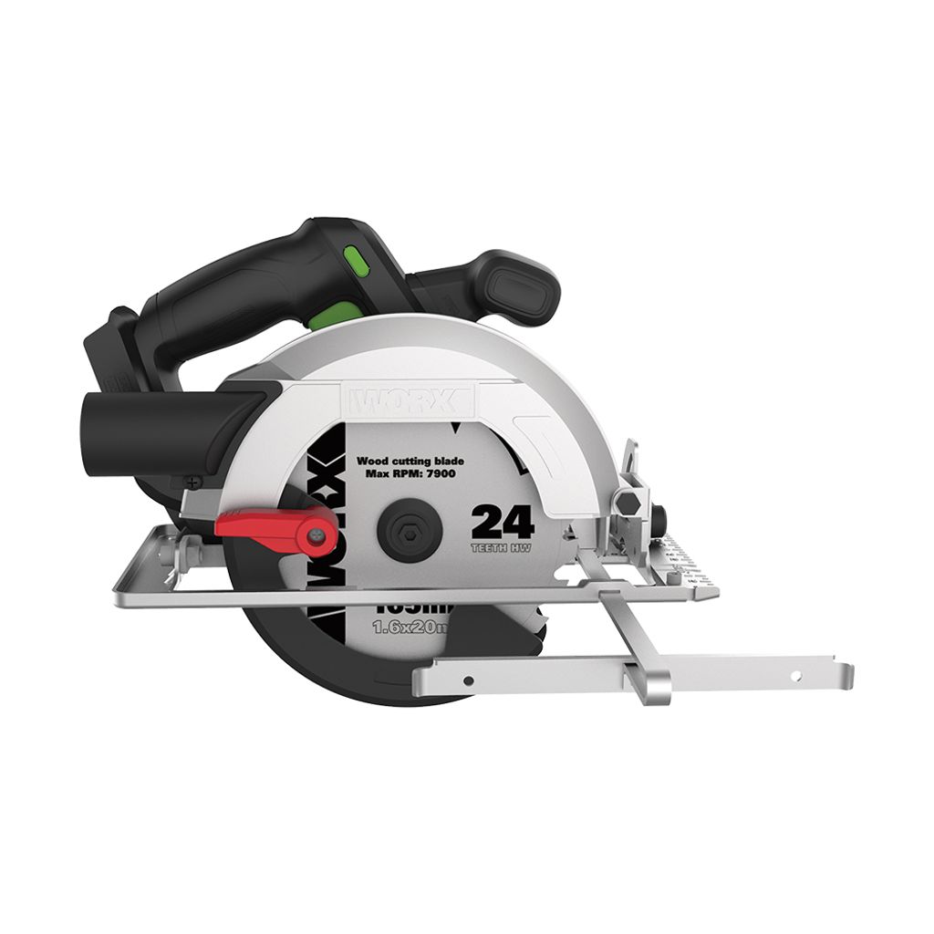 WORX|威克士 20V鋰電165mm無刷電圓鋸(淨機) WU536.9