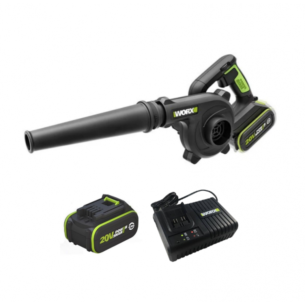 WORX|威克士 20V吹風機(4.0電*1+6A充電器) WU230S.2
