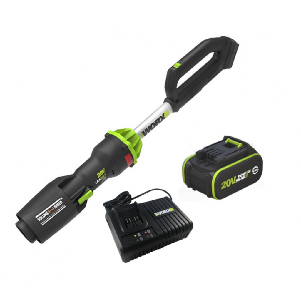 WORX|威克士 20V無刷吹風機(4.0電*1+6A充電器) WU231.1