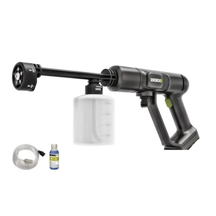 WORX|威克士 20V高壓清洗機(4.0Ah鋰電*1+6A充電器) WU623.4