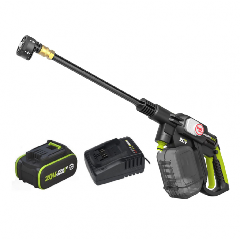 WORX|威克士 20V無刷清洗機38bar套装(4.0Ah鋰電*1+2A充電器) WU633.3