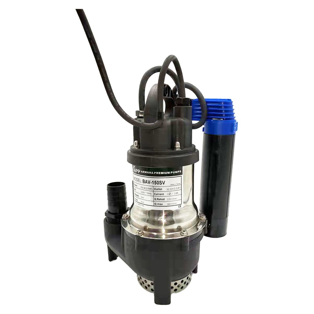APP|宏泵 污水泵 (浮桶IT) BAV150SV 1.2" 0.15kw