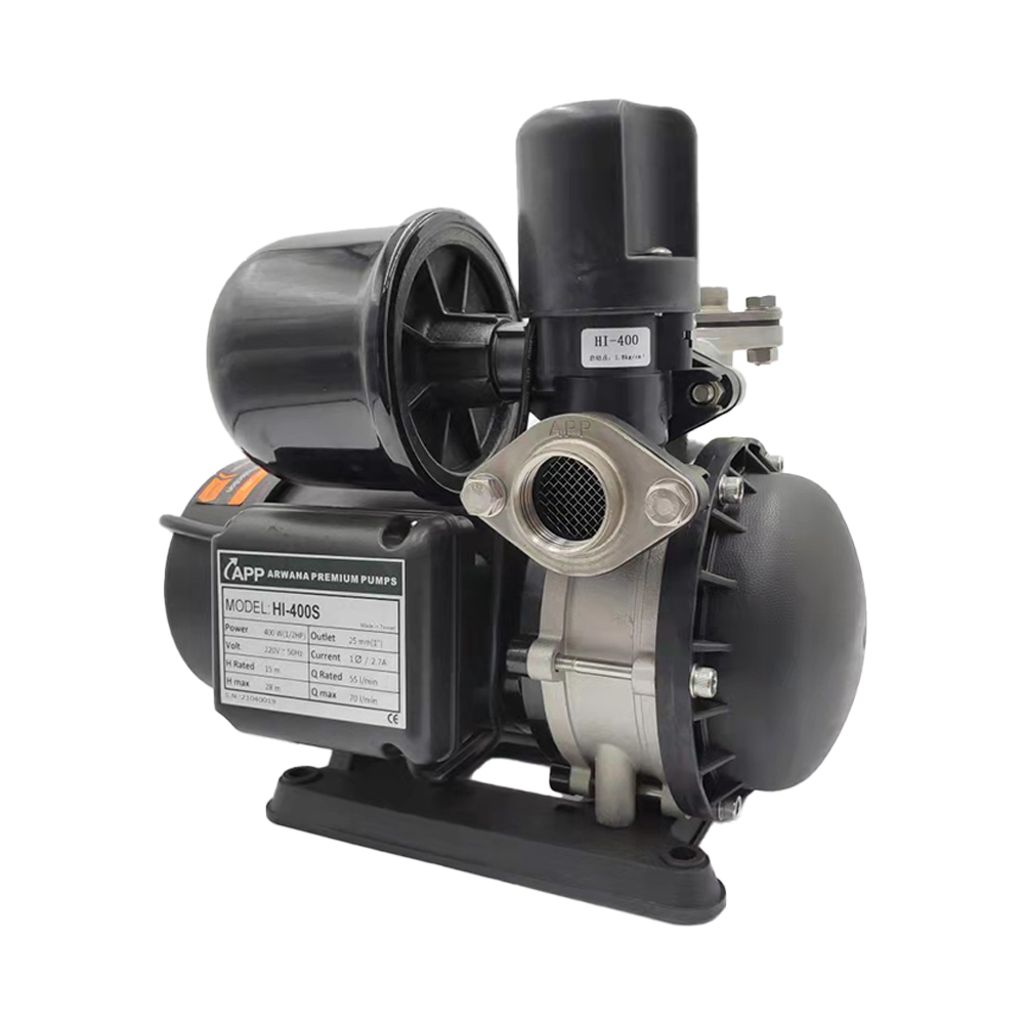 APP|宏泵 電子穩壓泵 (不銹鋼) Hi 400S 1" 0.4kw