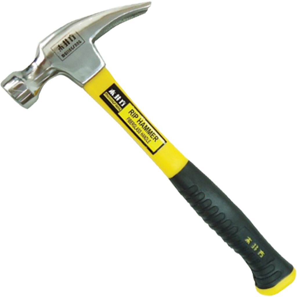 木井方 纖維柄直尾拋光鏡羊角錘 8安 E00801