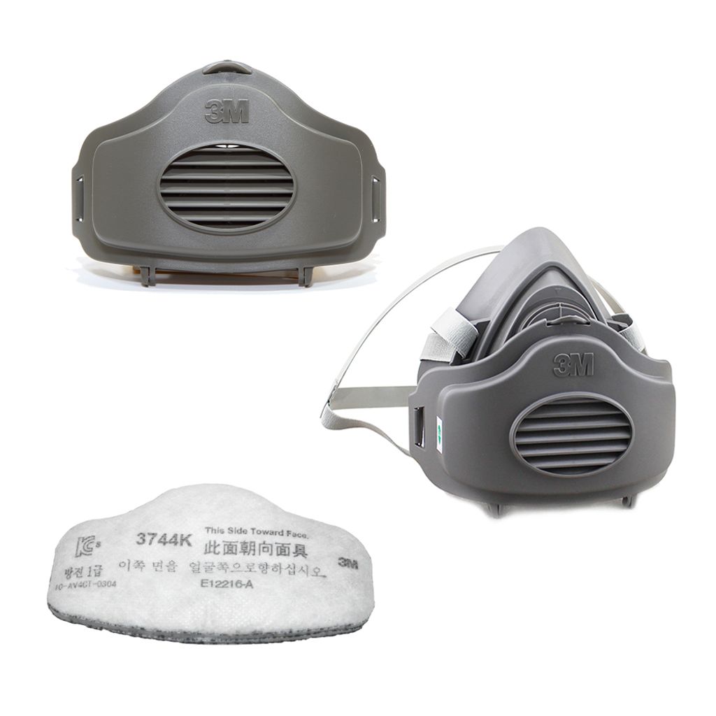 3M 3200+3700+3744K面罩連棉及盛棉器 20套/箱