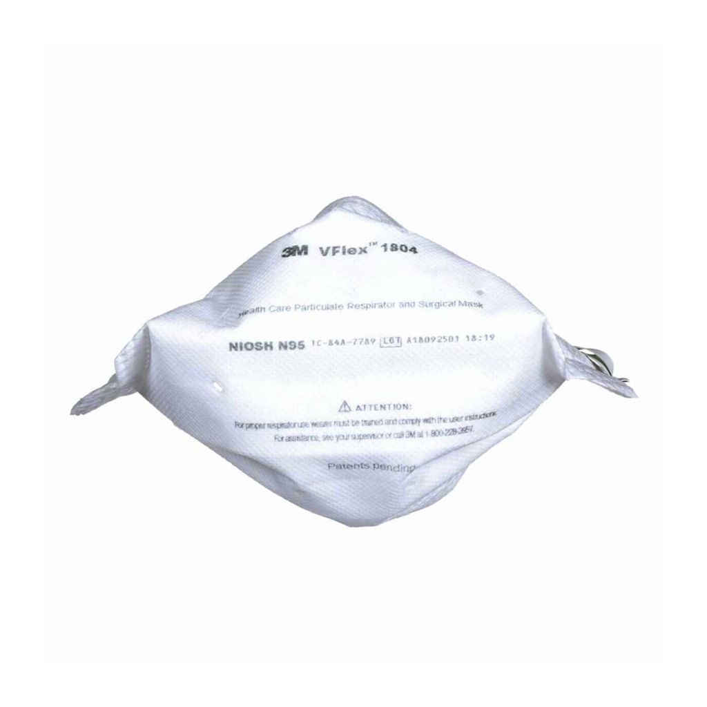 3M 1804 VFlex™ N95 即棄醫用防護口罩 (50個/盒)