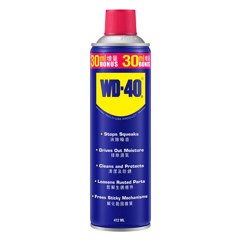 WD-40 萬能防銹潤滑劑 412毫升(13.9安士) WD_85024