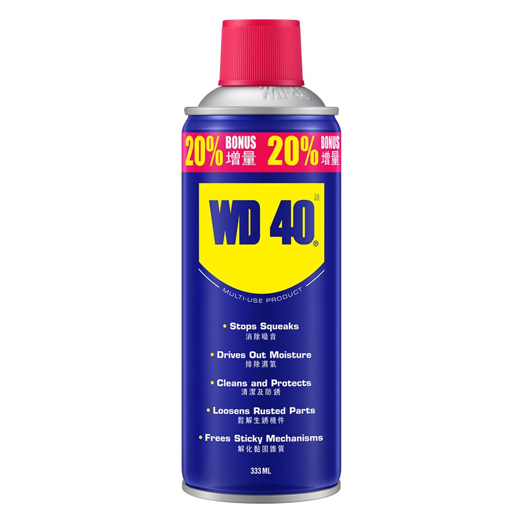 WD-40 萬能防銹潤滑劑 333毫升(11.2安士) WD_85028