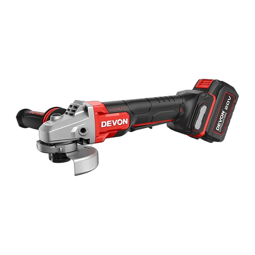Devon|大有 20V無刷角磨機(淨機) 4"(底開關) 2909Li-100-Z