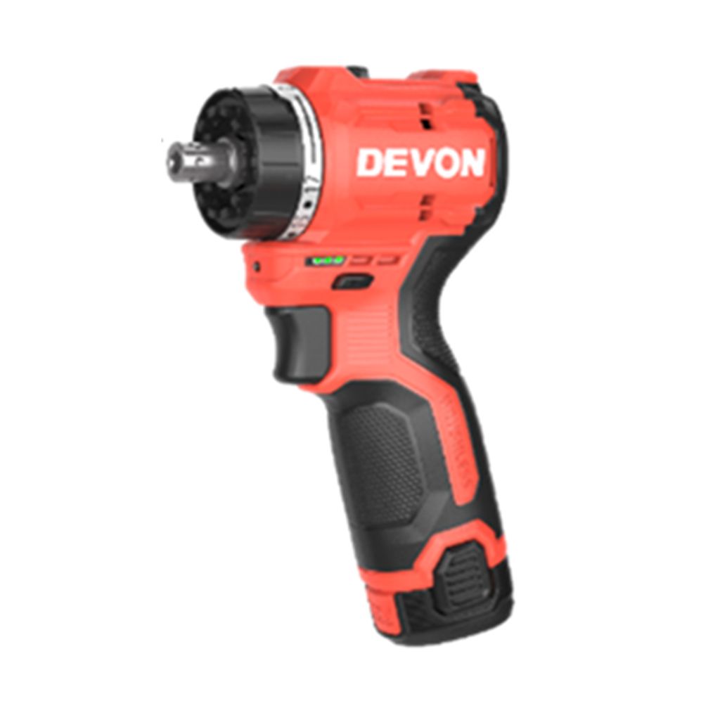 Devon|大有 12V無刷電鑽配4個快接夾頭(2電1充) 5208MULi-2.0