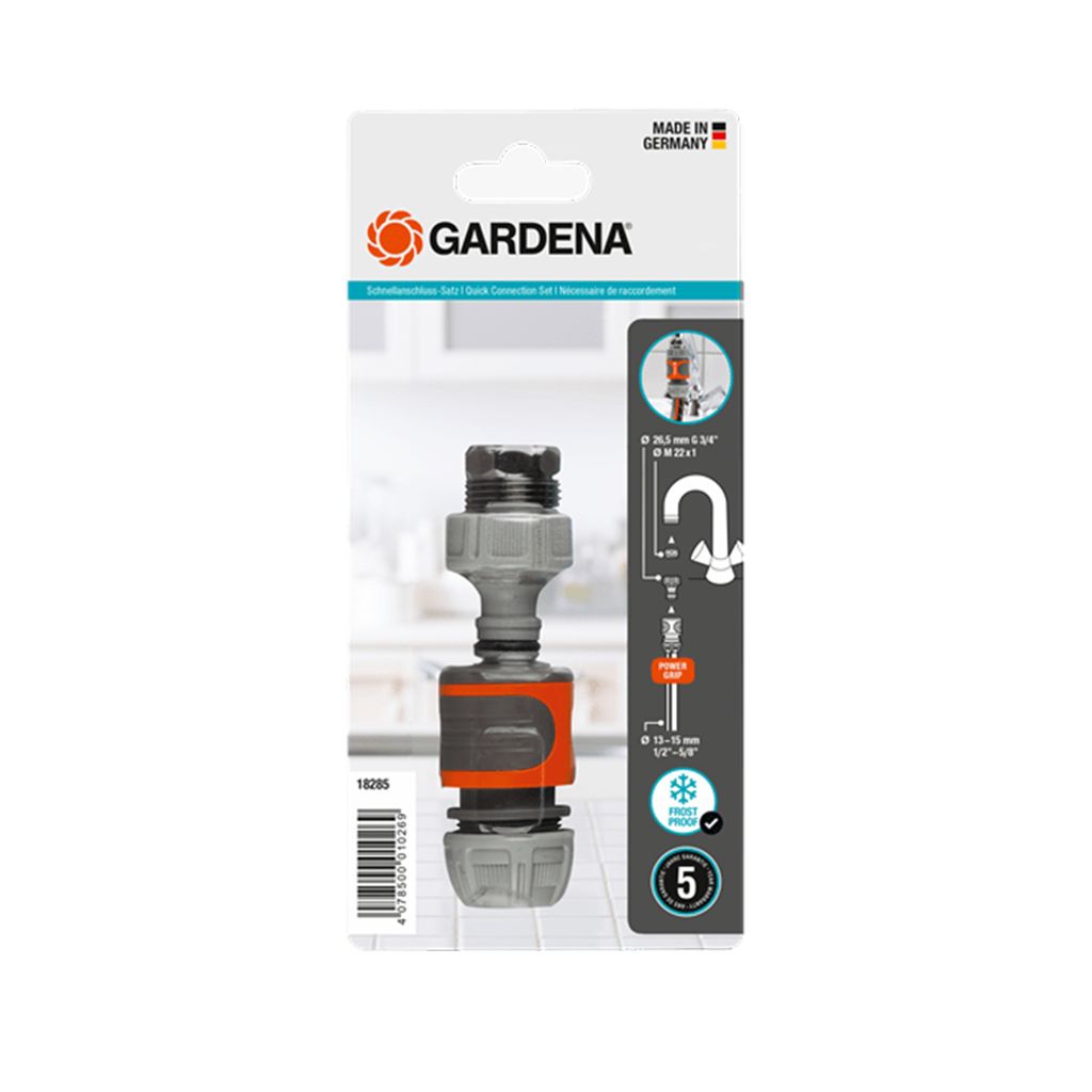 Gardena 快接吸輪套裝 18285