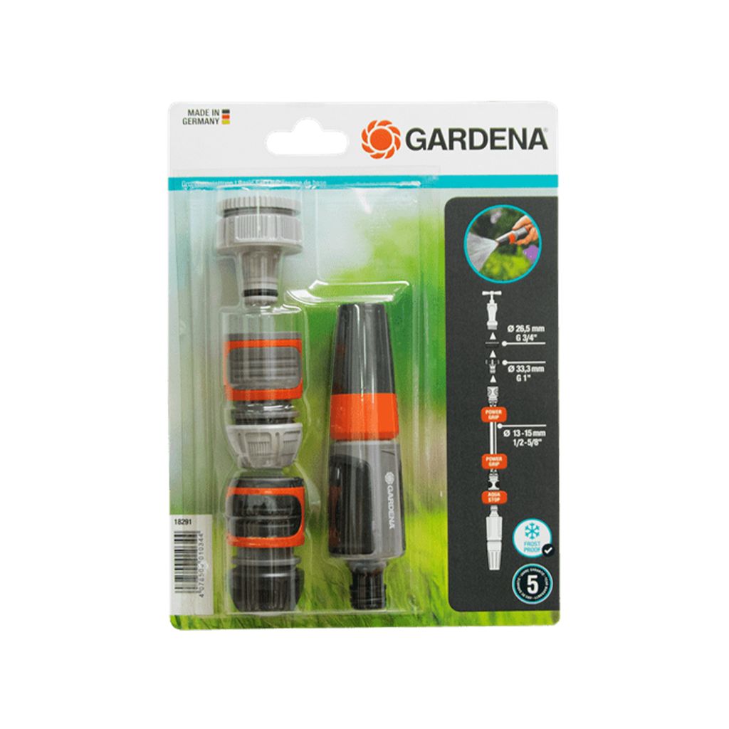 Gardena 經典款可調水筆套裝 (2功能) 18291