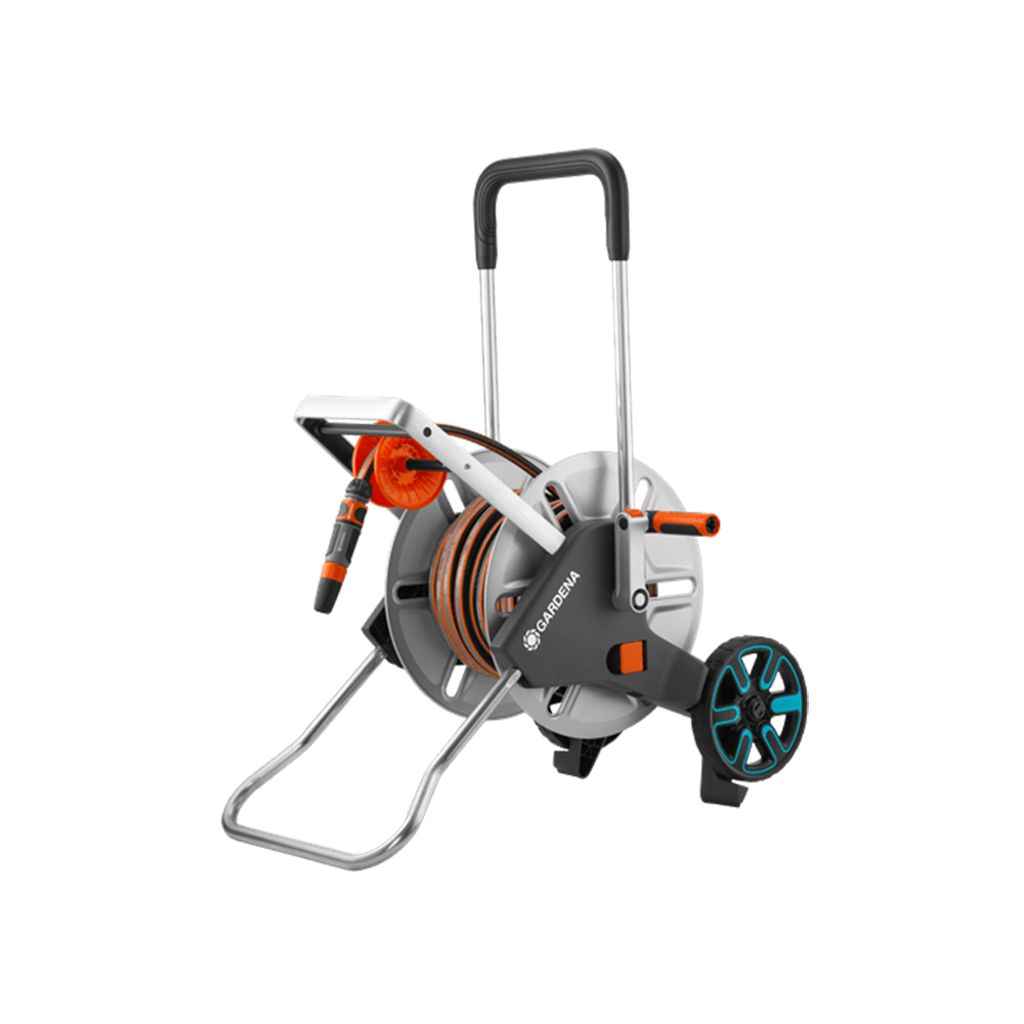 Gardena 金屬帶滑輪 喉架套裝 M 25m (車仔) 18547