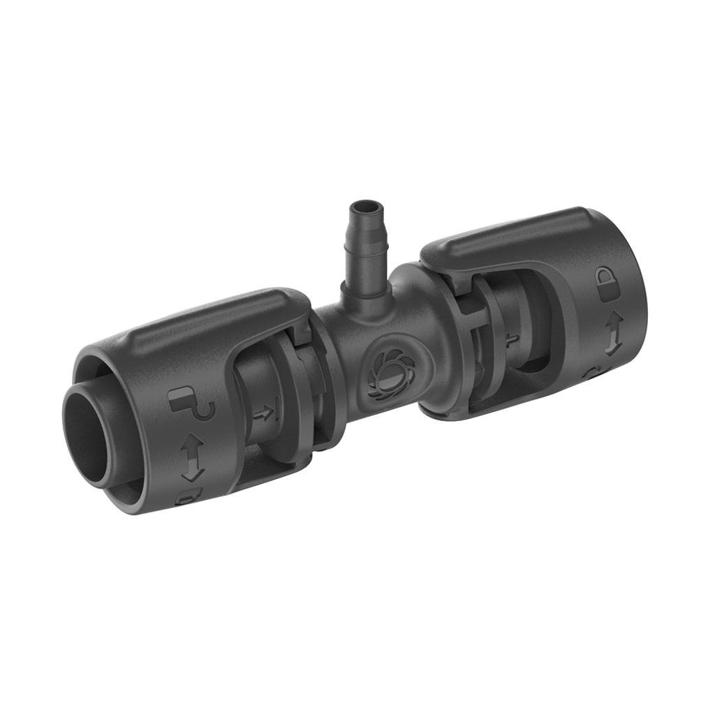 Gardena T型轉換接頭 (主管↔毛管) 13204