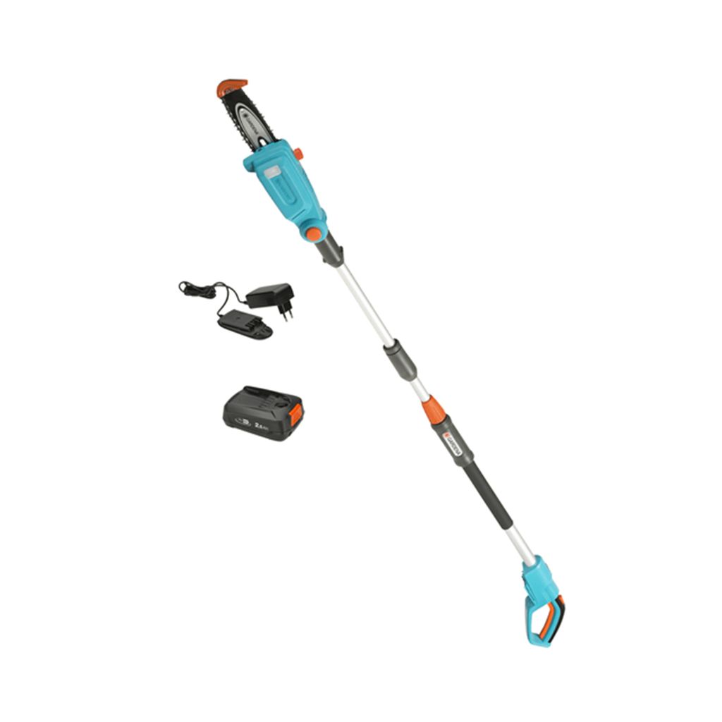 Gardena 充電式伸縮型鏈鋸 (淨&1電1充) 14770-40