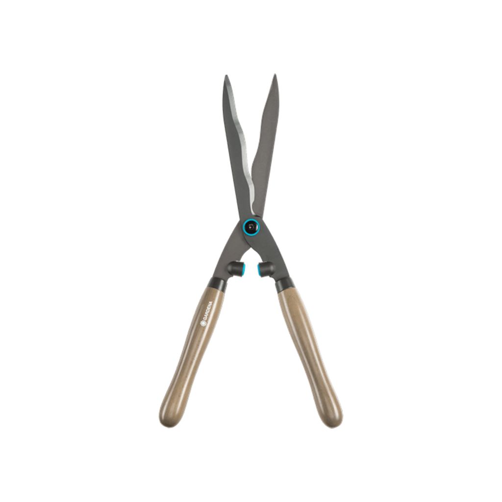 Gardena 波浪型籬笆剪 (原木手柄) 12300