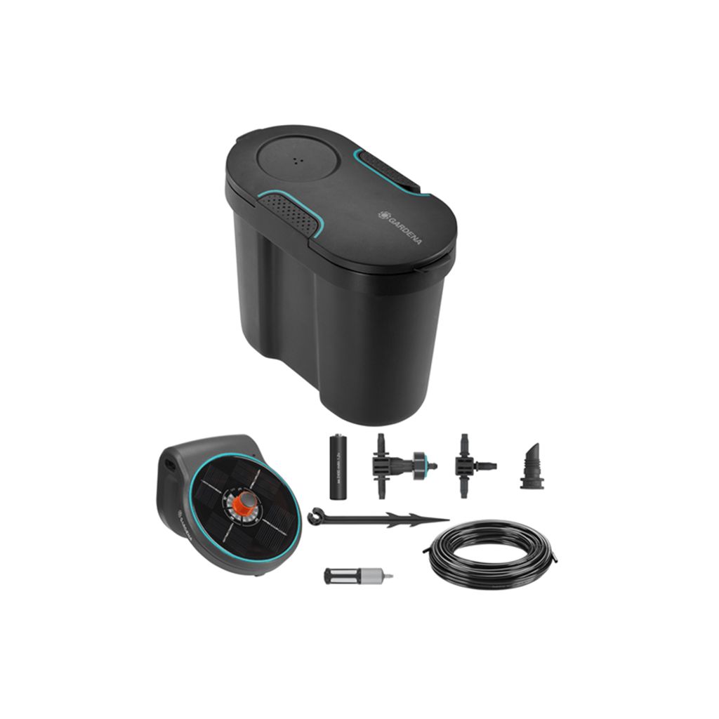 Gardena 太陽能 家用 自動微滴灌套裝 (26盆植物) 13301