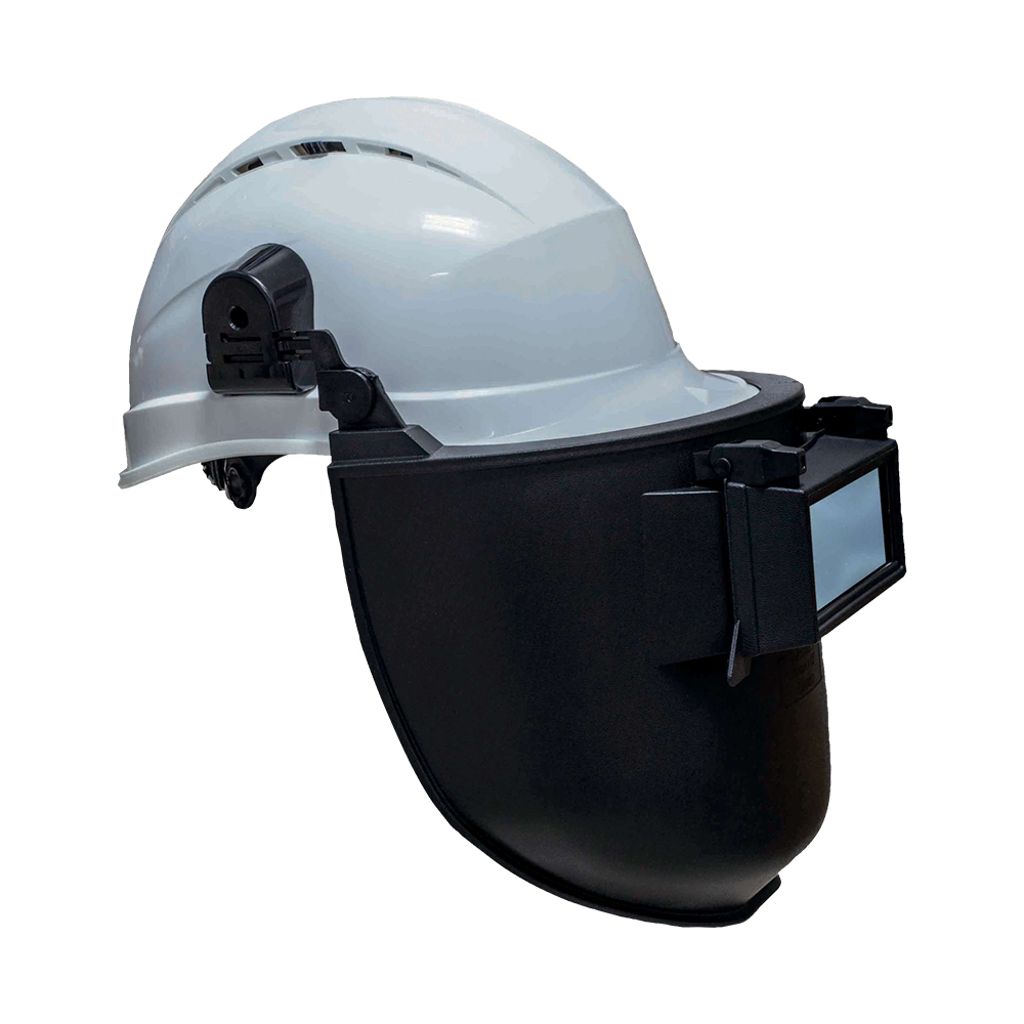 Deltaplus|代爾塔 CASOUD2HE 安全帽用焊接面屏(適配代爾塔DIAMOND QUARTZ ZIRCON系列安全帽) 101508