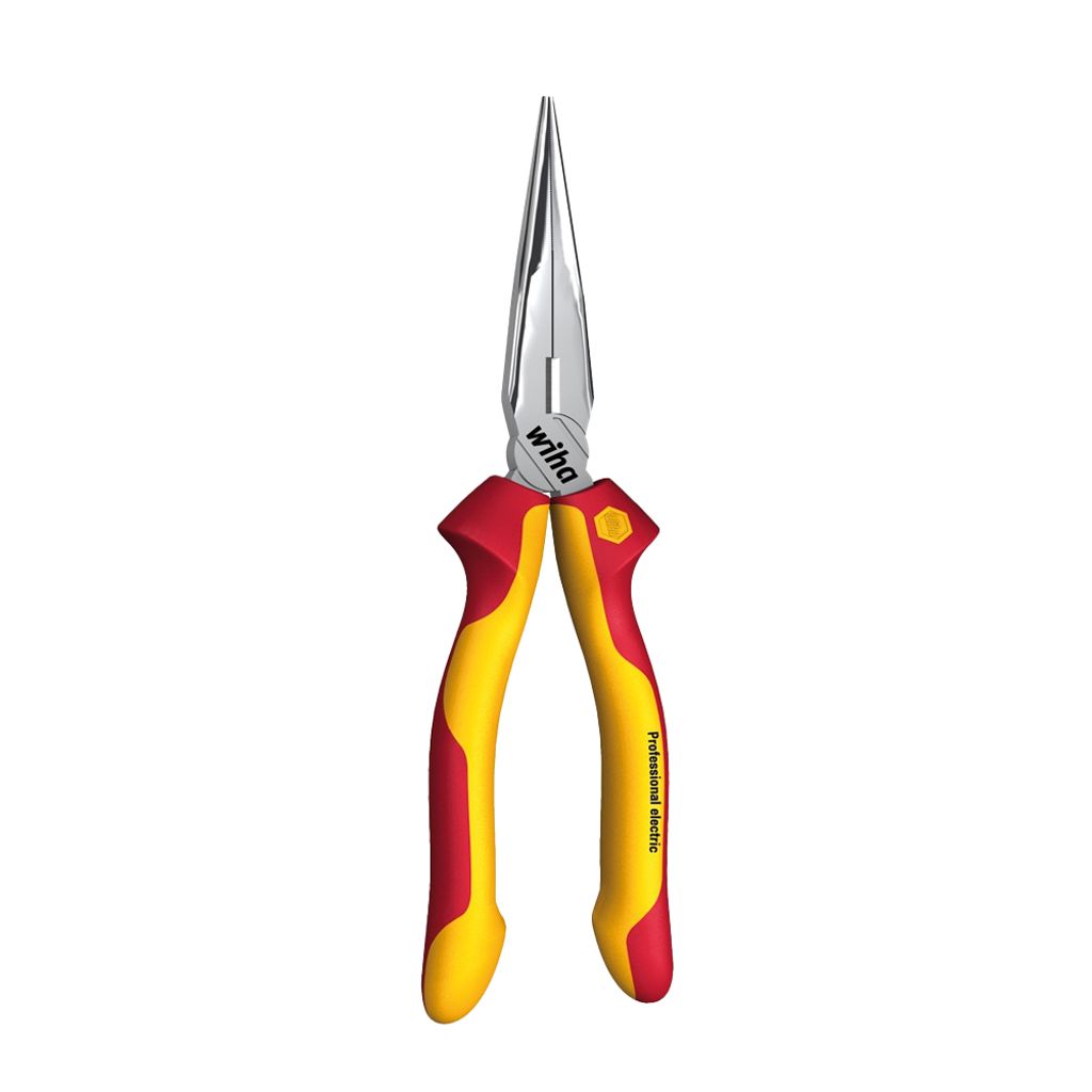 Wiha 專業型電工絕緣尖嘴鉗 6-1/2" WI26720
