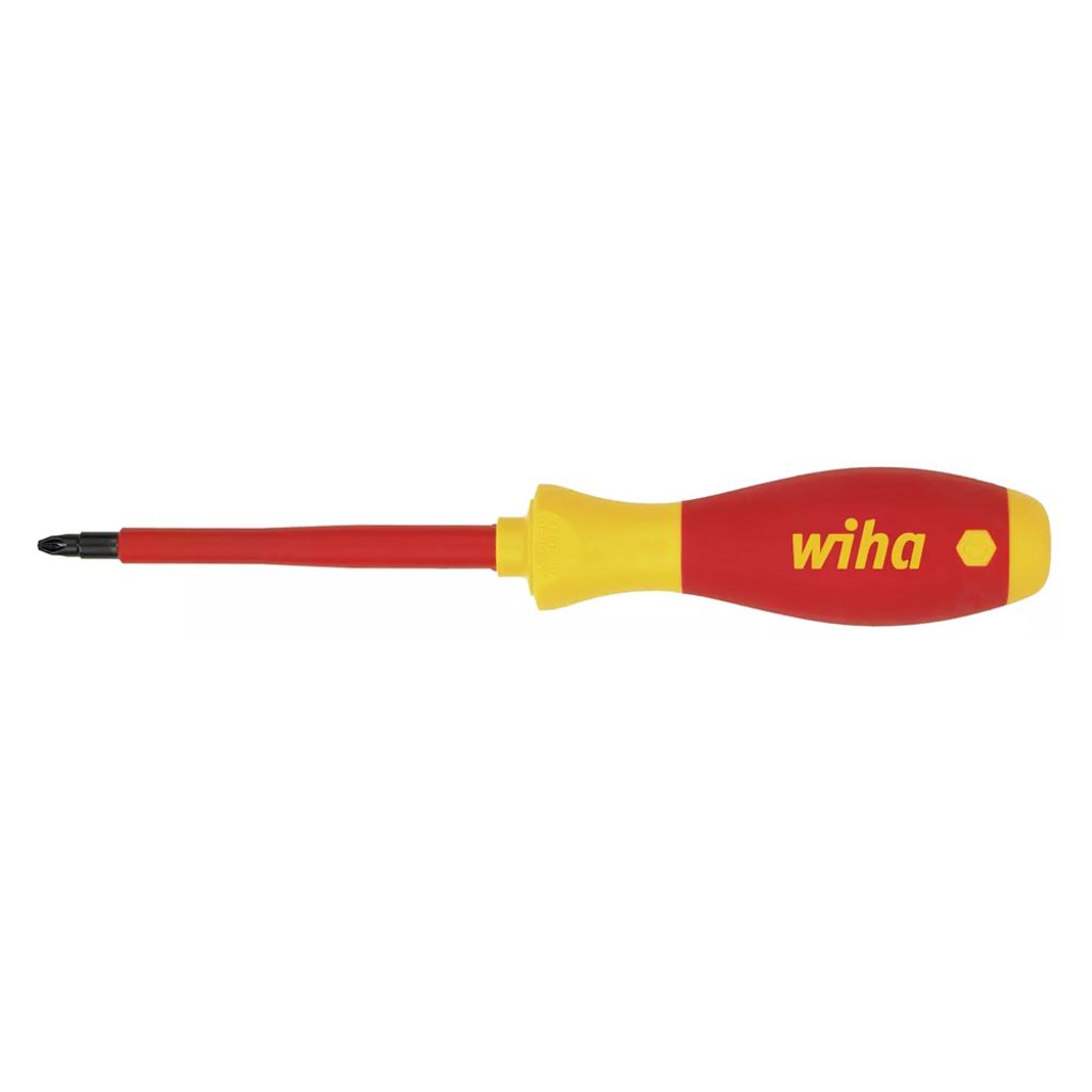 Wiha SoftFinish 電工絕緣米字螺絲批 PZ1 x 80mm WI00878