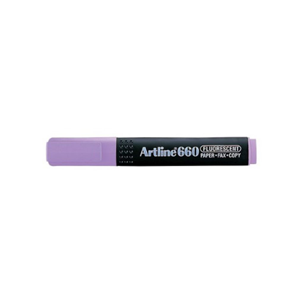 Artline 螢光筆 1.0-4.0mm 紫色 EK-660