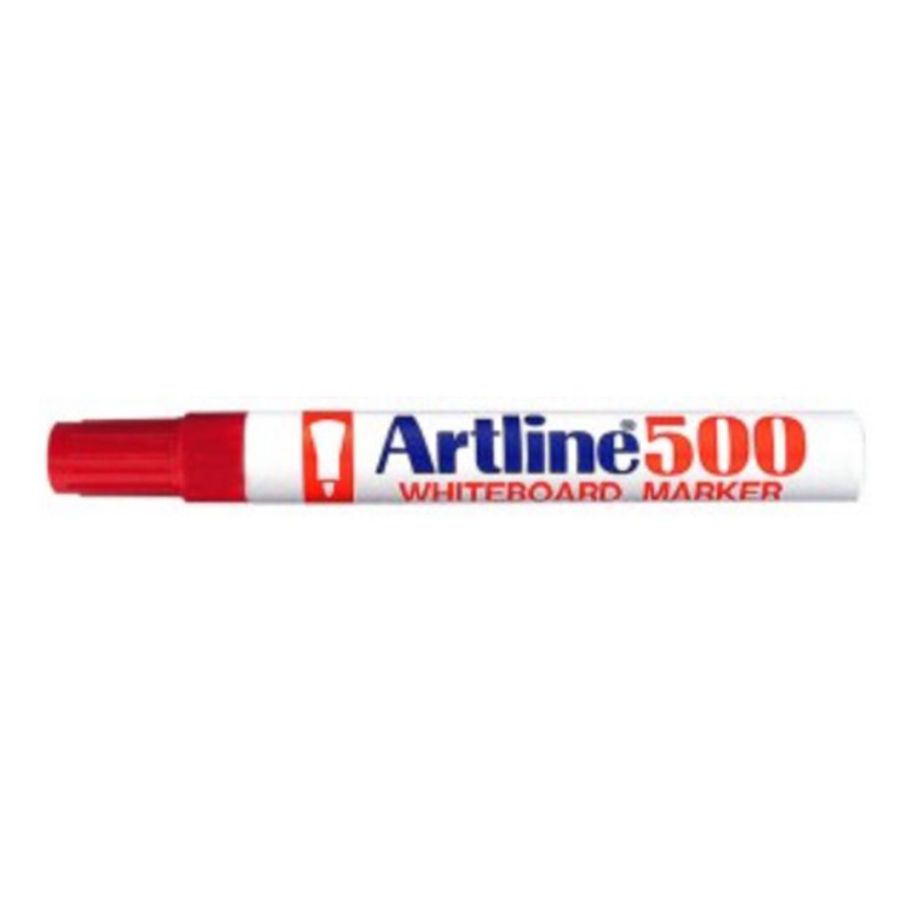 Artline 白板筆 2.0mm 紅色 EK-500