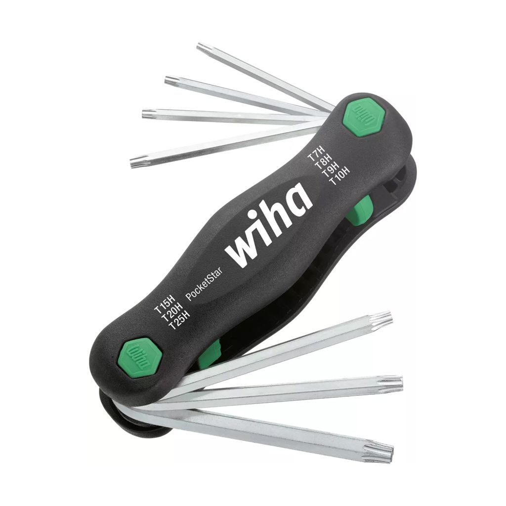 Wiha 迷你防盜星型多功能扳手(細) 7件套 WI25164