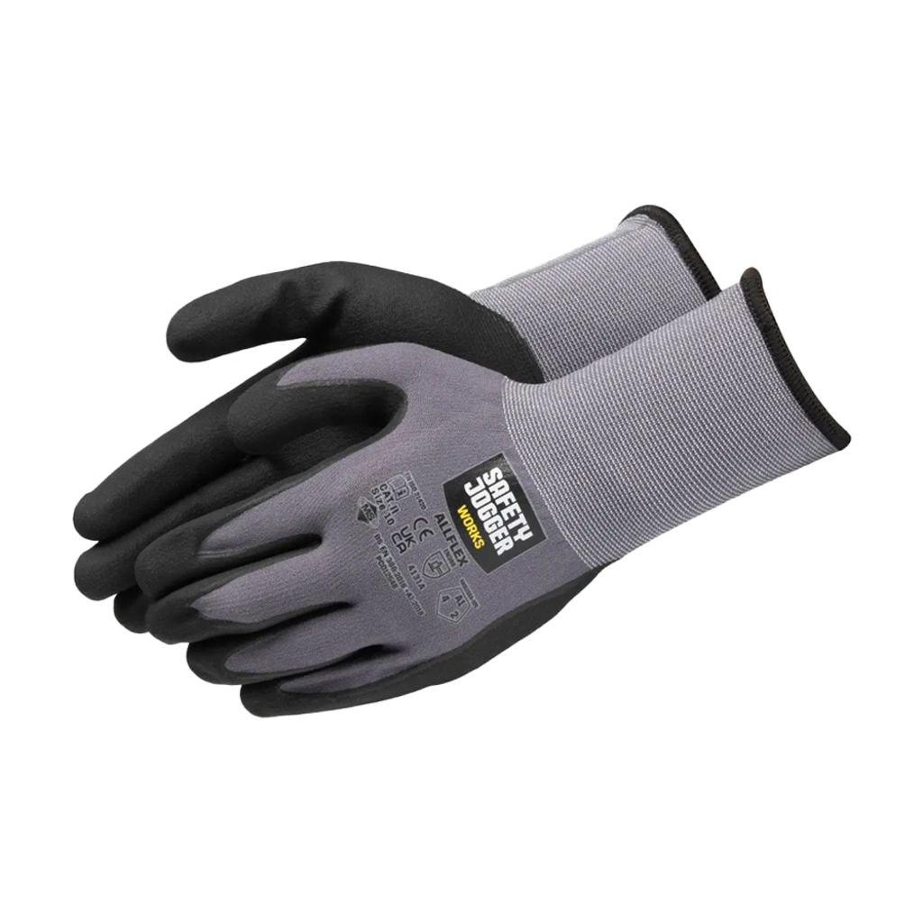 Safety Jogger|鞍琸宜 ALLFLEX 4131A PU丁腈浸掌手套 8碼 520400