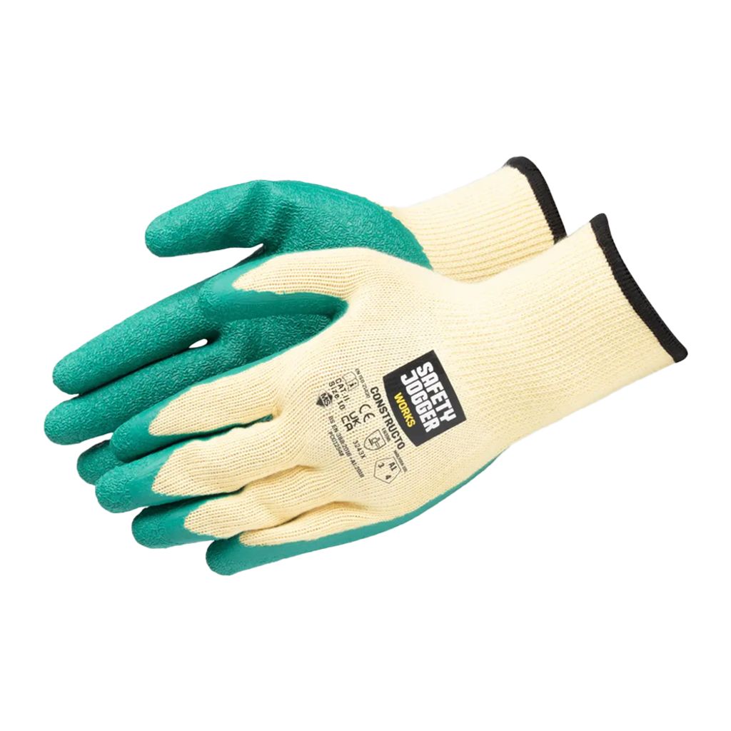 Safety Jogger|鞍琸宜 CONSTRUCTO 3243X 乳膠塗層手套 9碼 510200