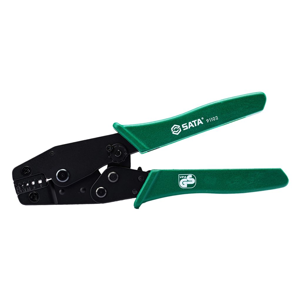 SATA|世達 歐式端子壓著鉗 8" ST91102ST