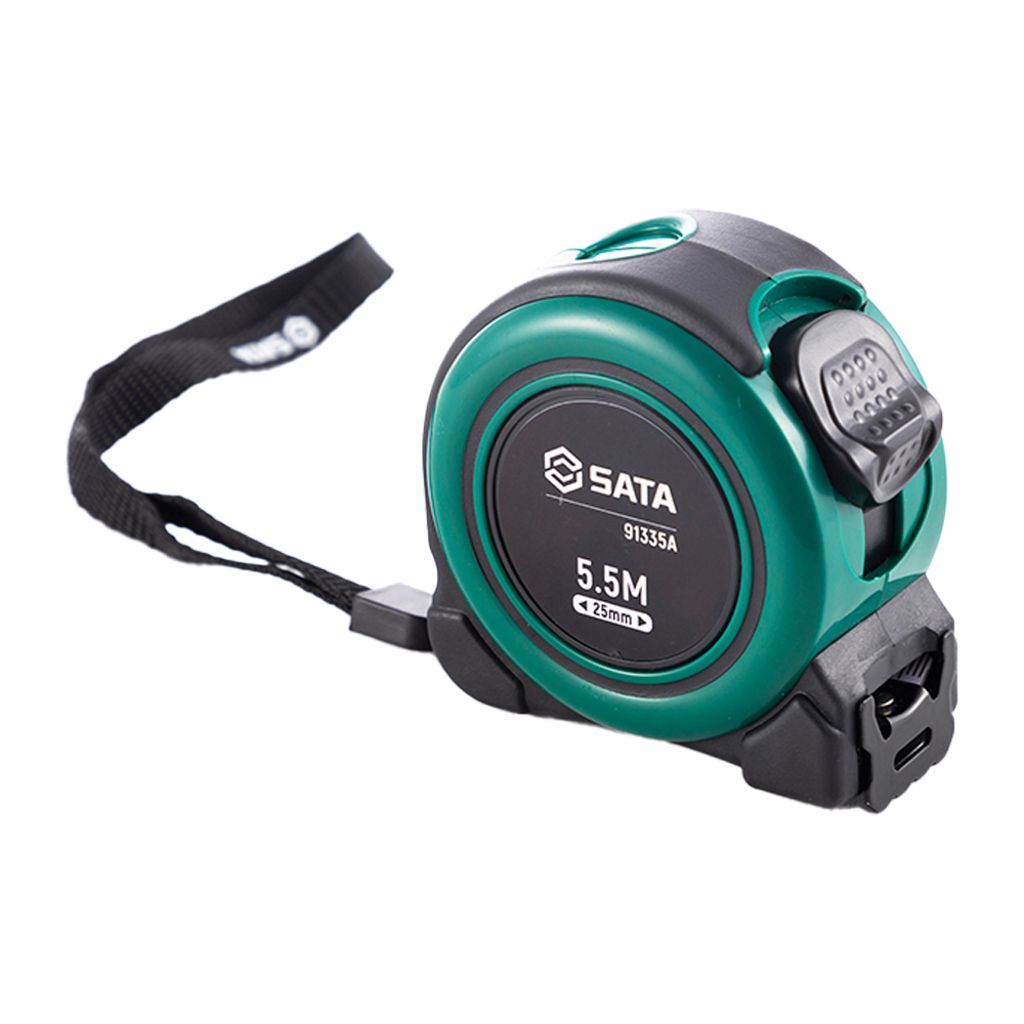 SATA|世達 橡膠型捲尺 3M*16mm ST91333ME