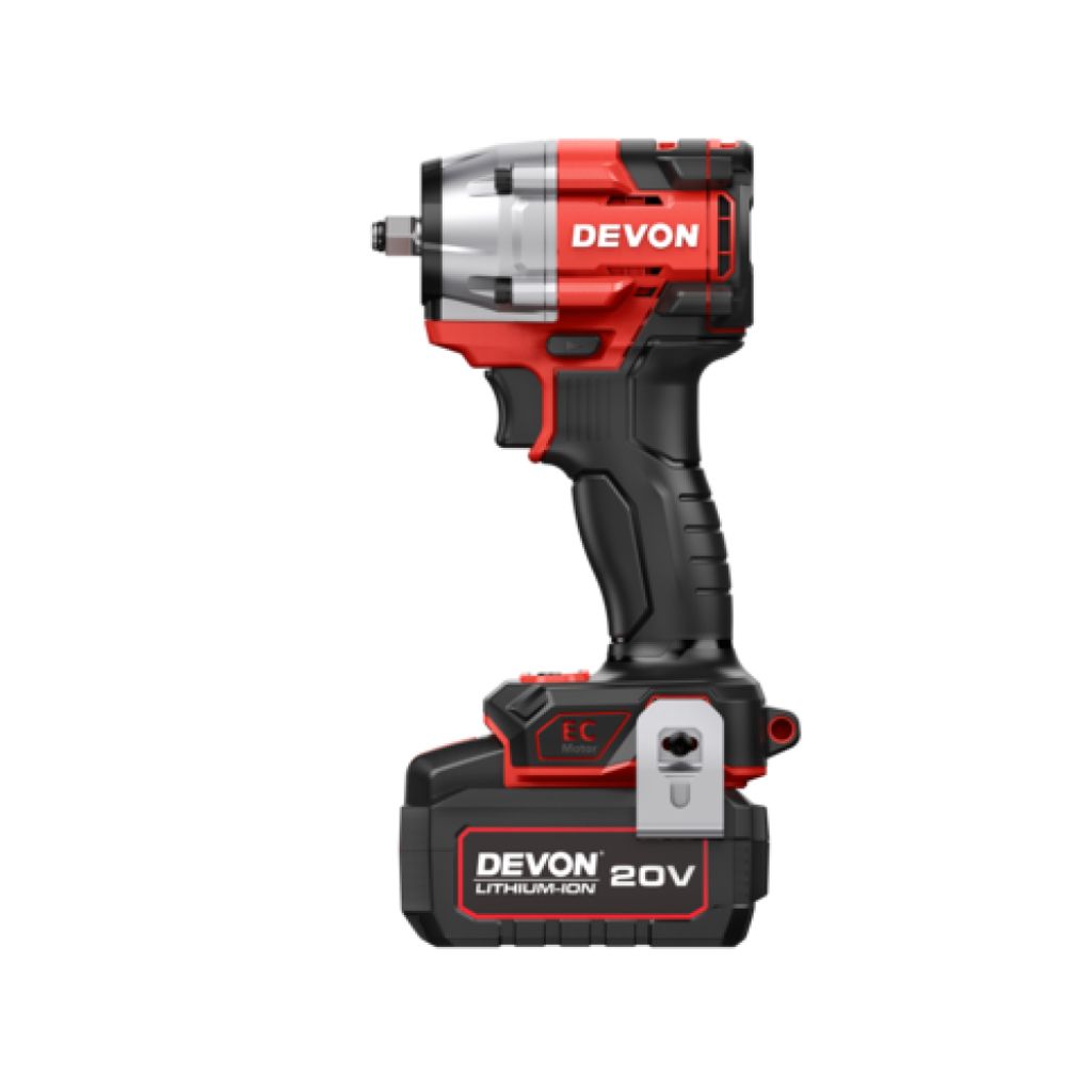 Devon|大有 20V無刷衝擊扳手淨機(4分) 5766Li-Z