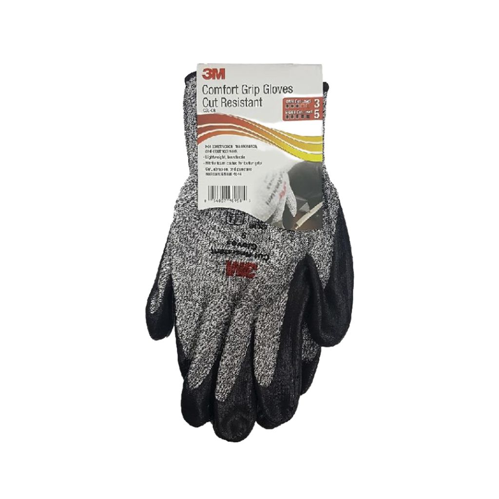 3M 防割防滑舒適觸感手套 CRG-GS 灰色 S碼