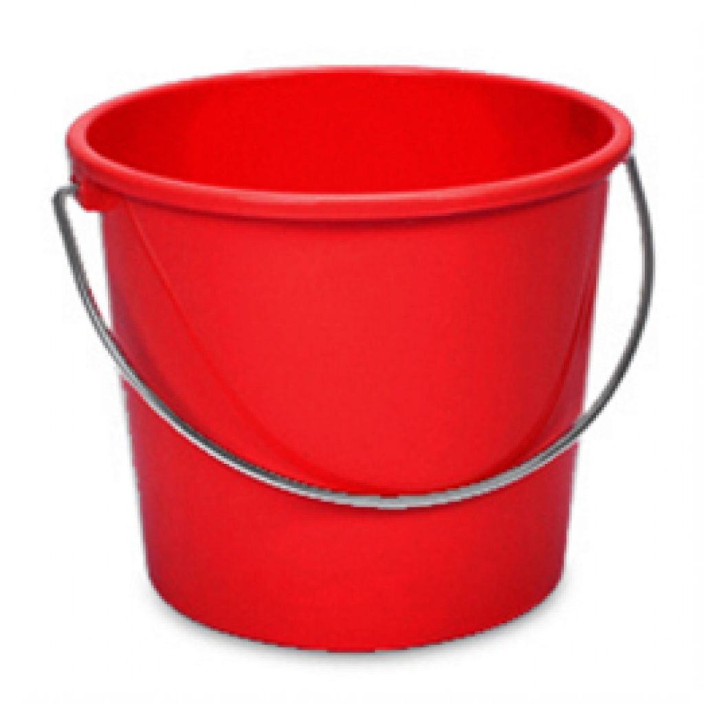 RedA|紅A牌 紅色鐵挽水桶 7.8L