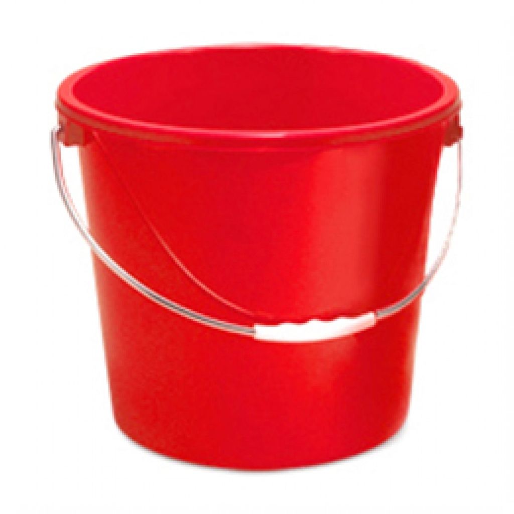 RedA|紅A牌 紅色鐵挽水桶 16L