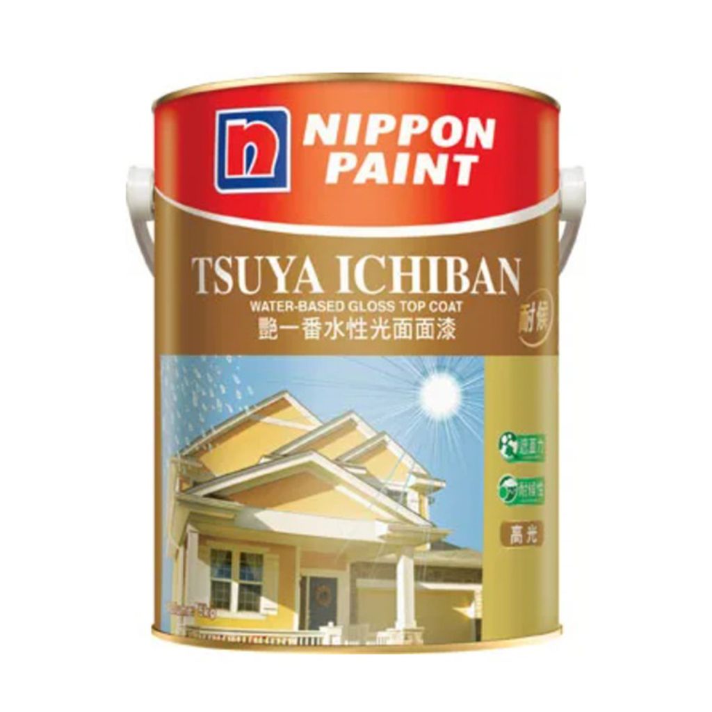 Nippon|立邦 艷一番水性高光面漆 白色 5kg