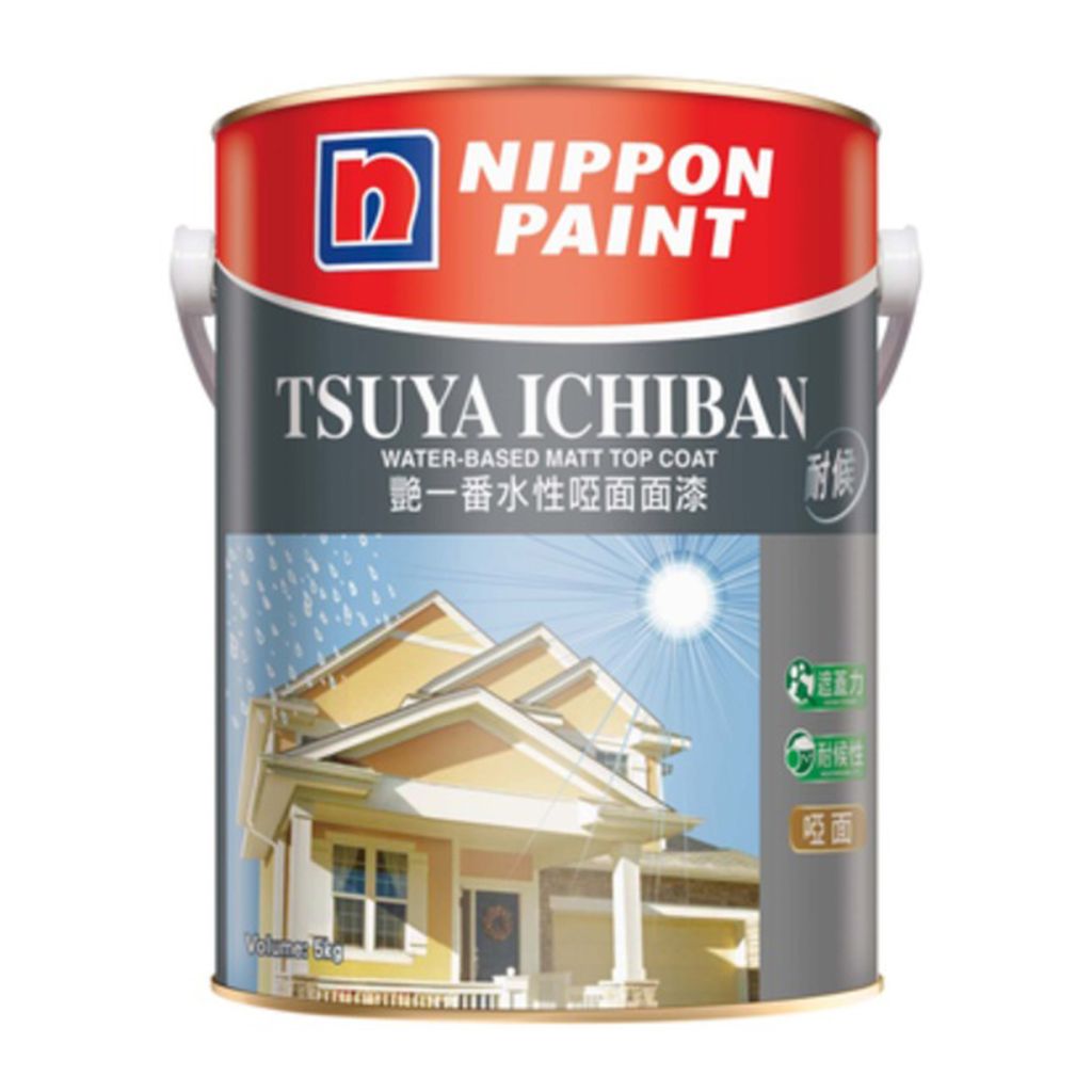 Nippon|立邦 艷一番水性啞面面漆  夢幻千色1號色 16kg