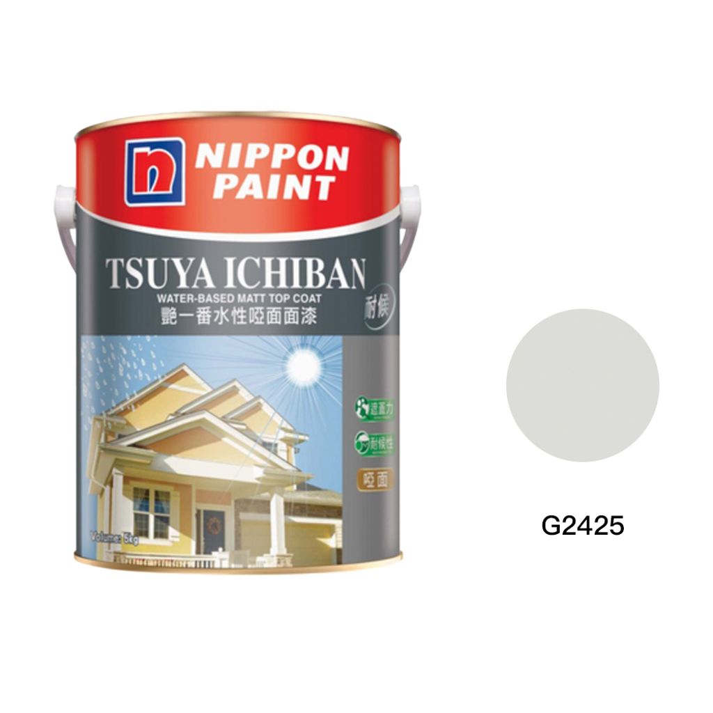 Nippon|立邦 艷一番水性啞面面漆 G2425 5kg