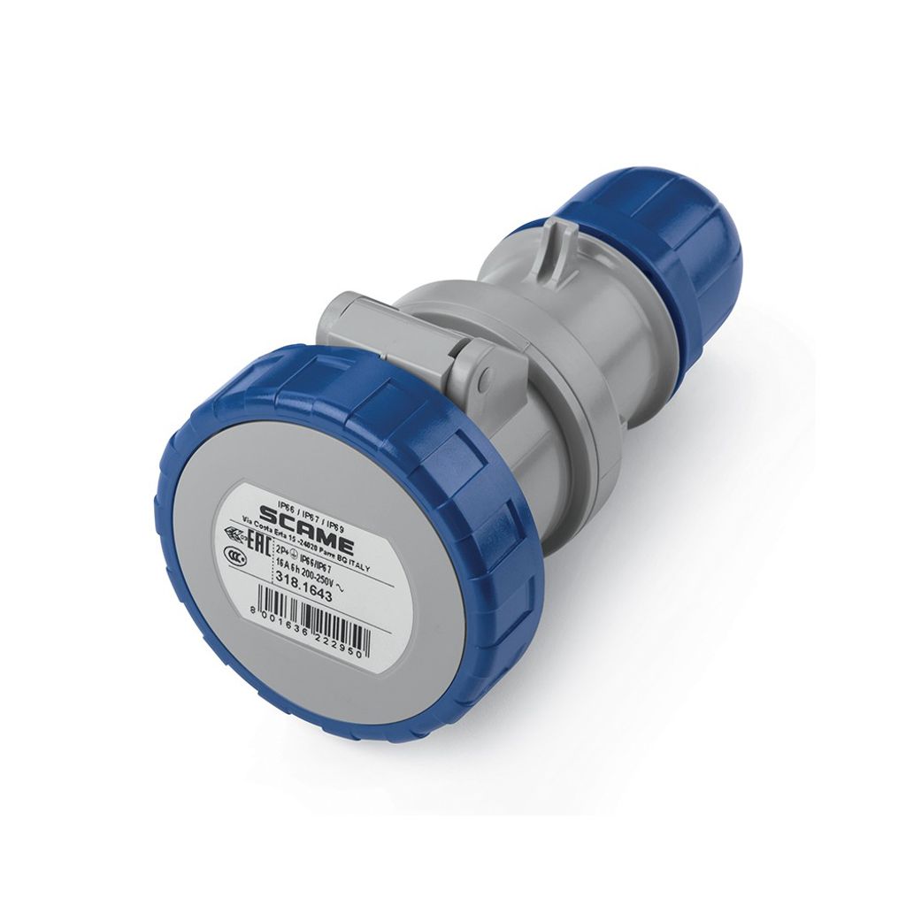 Scame 中途防水蘇底 16A 3P 220V(IP67) S2132