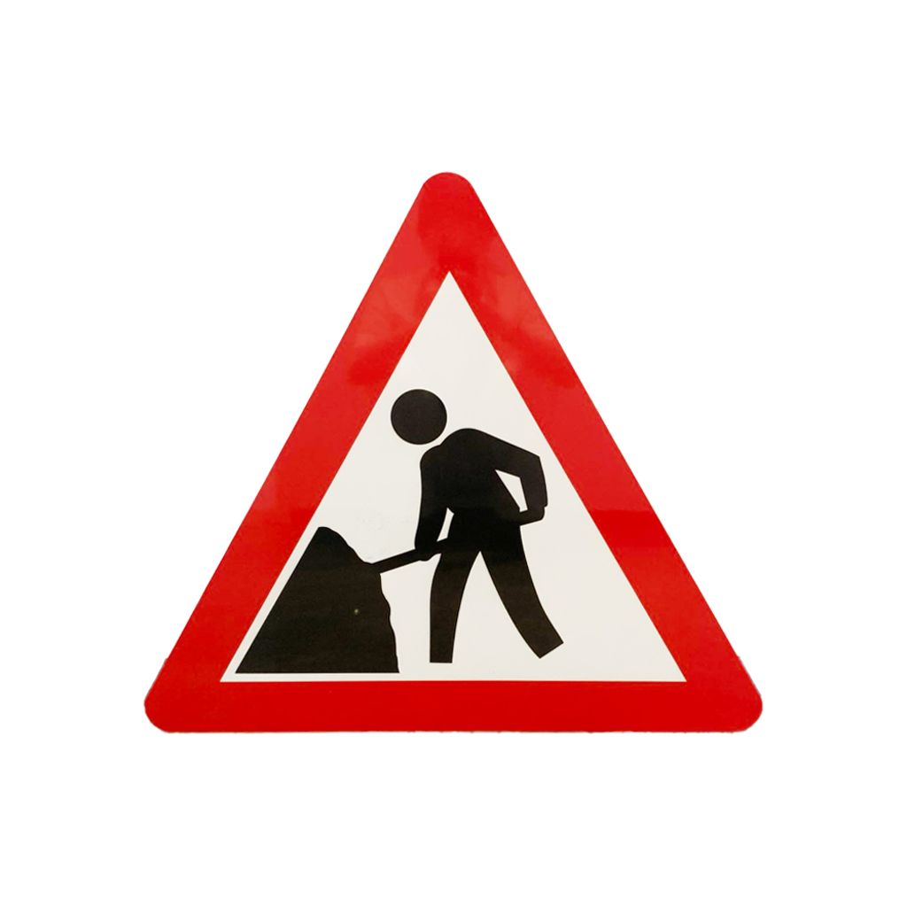 Tmr|龍貓 臨時交通路牌 前方有道路工程(TS491) 600mm*1.5mm