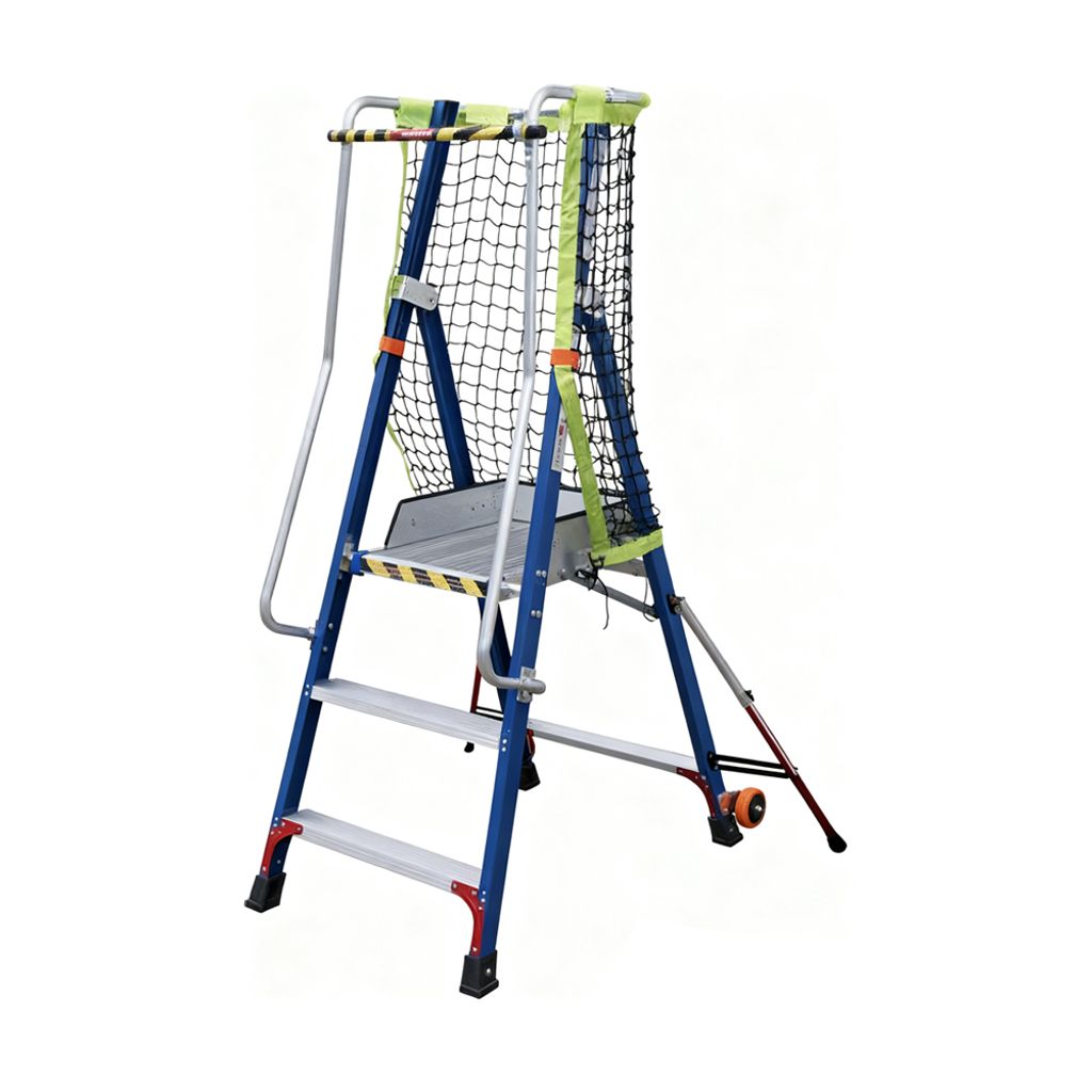 Maple|楓葉牌 玻璃鋼絕緣貨架 (輕型) XG-252FD6 (黑色玻璃纖維腳架) 踏板數: 5+1