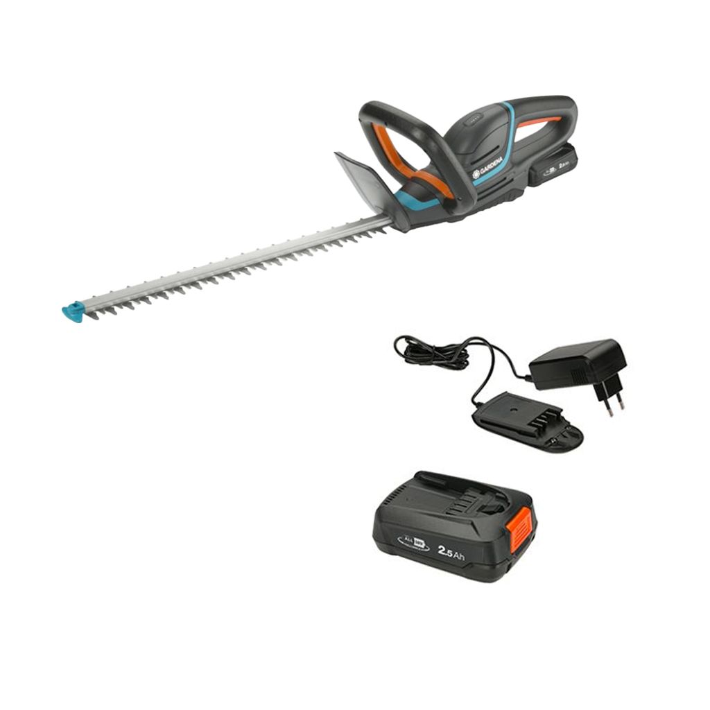 WORX|威克士 20V鋰電52cm籬笆剪套裝(4.0Ah鋰電+6A充電器) WD254