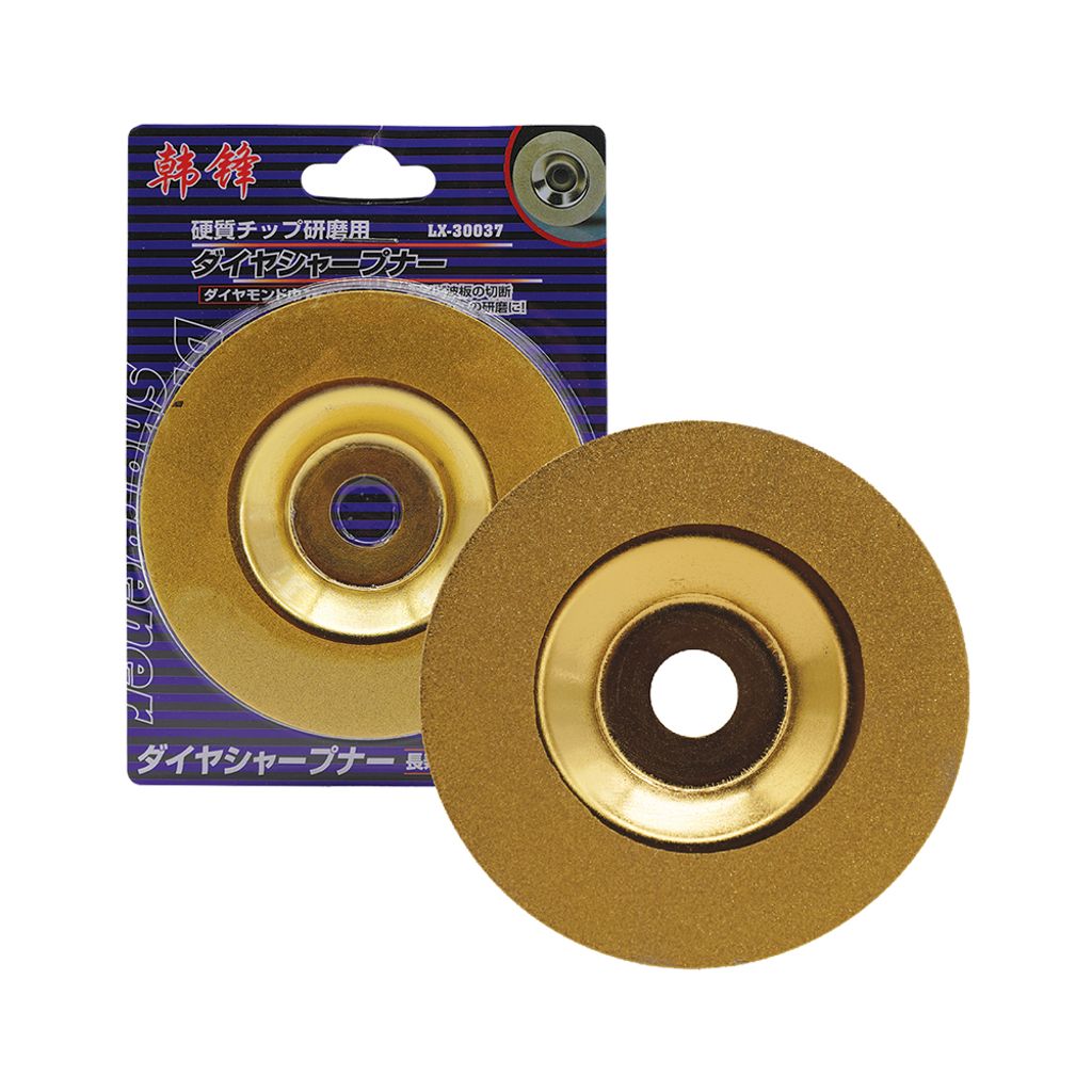 韓鋒 玻璃磨盤 4" 無紋